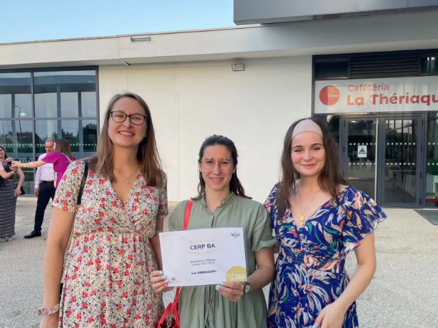 Bravo à Léa Debaulieu qui a reçu prix de thèse CERP BA 2024 le 28 juin dernier